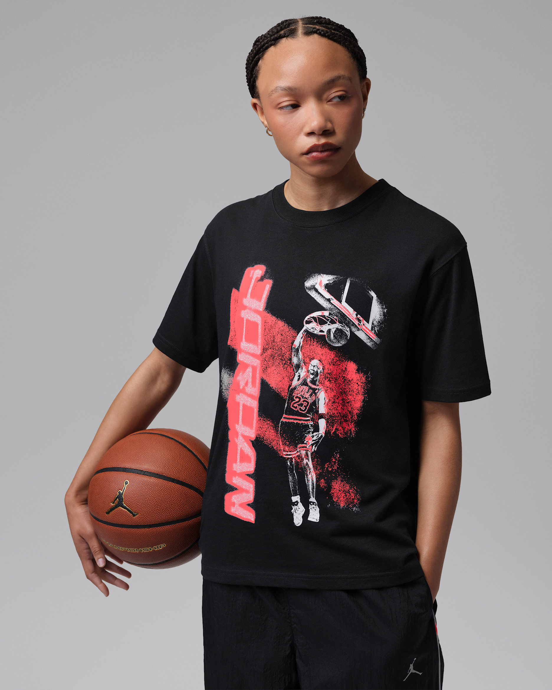 Jordan Sport Women's Dri-FIT Graphic T-Shirt. Nike ZA